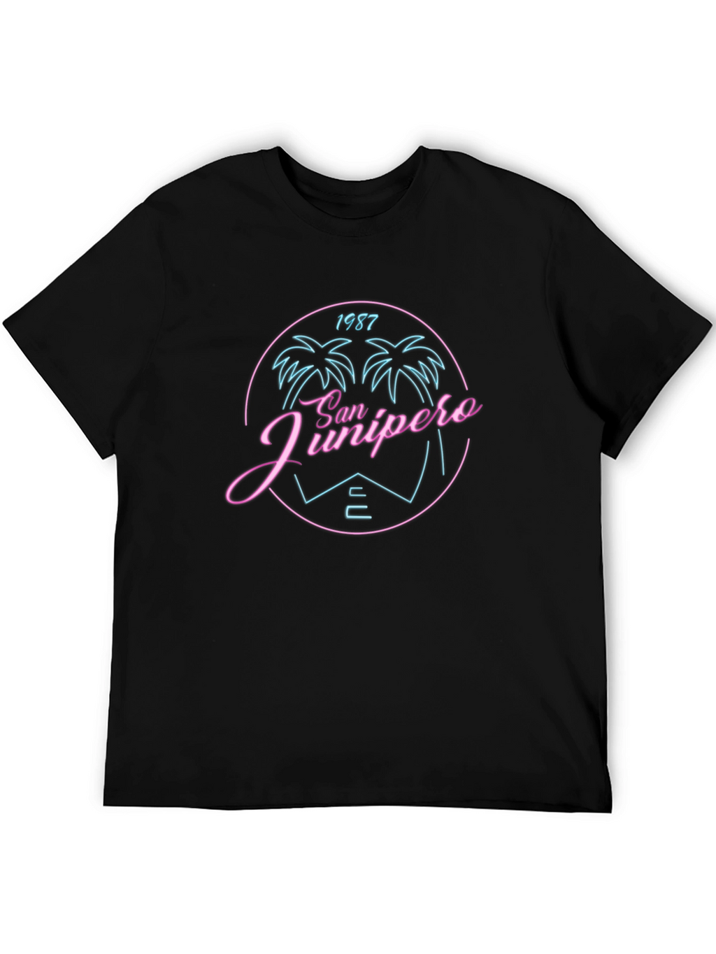 San Junipero 1987 T-Shirt - Black