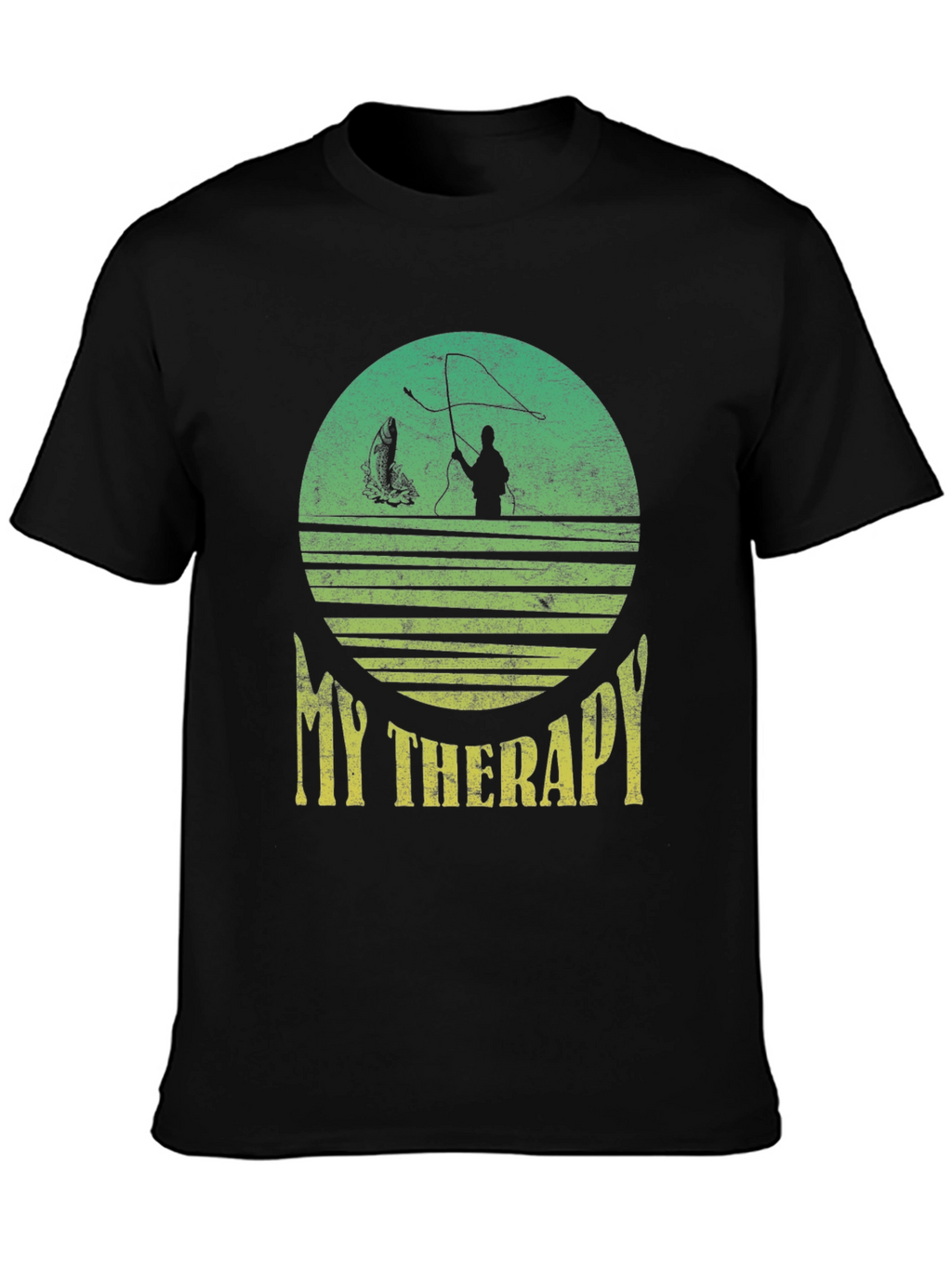 Fishing Therapy T-Shirt - Anglers Apparel
