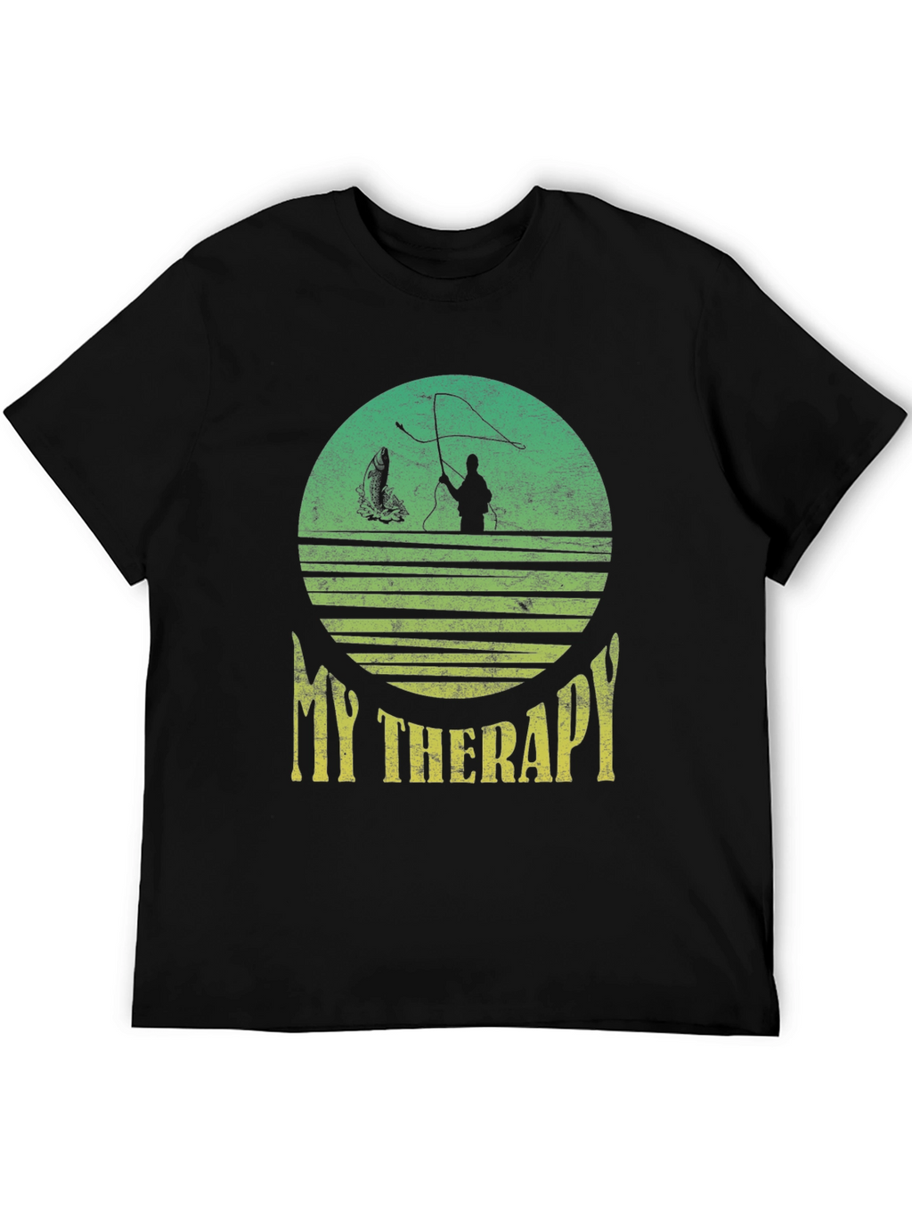 Fishing Therapy T-Shirt - Anglers Apparel