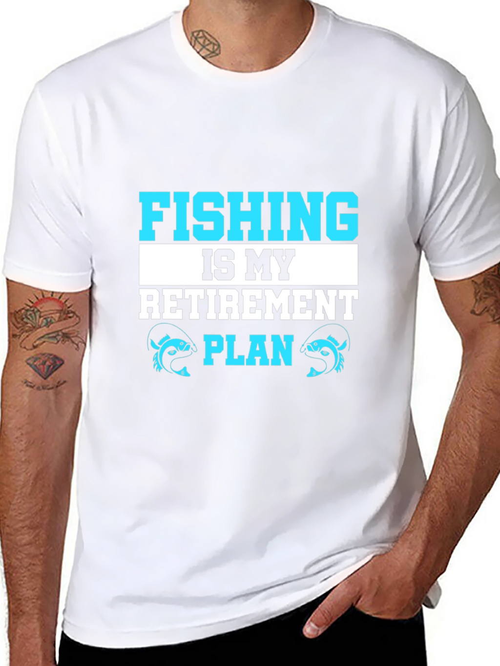 Fishing Retirement Plan Graphic Tee