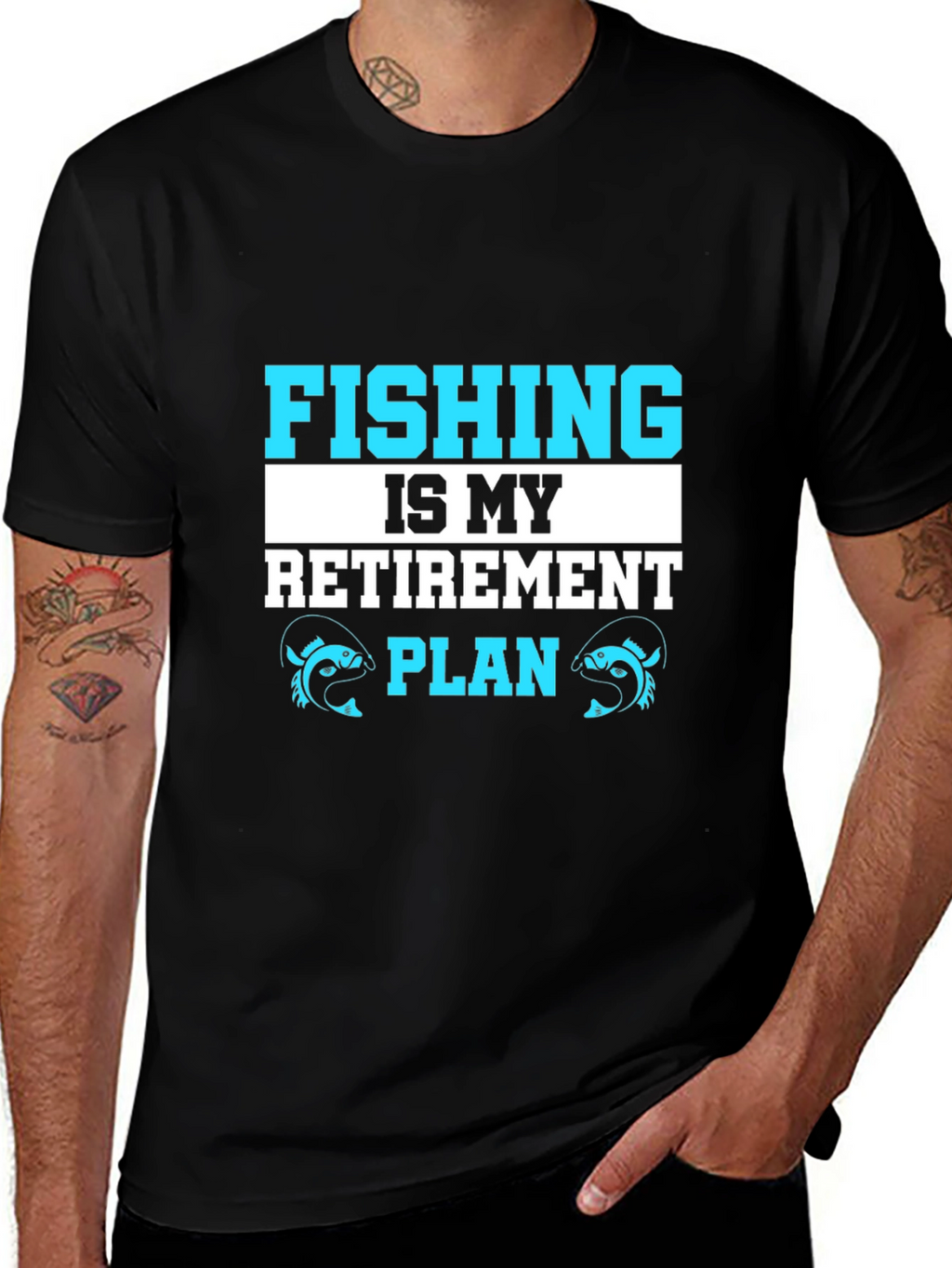 Fishing Retirement Plan Graphic Tee