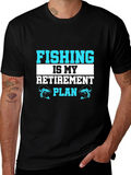 Fishing Retirement Plan Graphic Tee