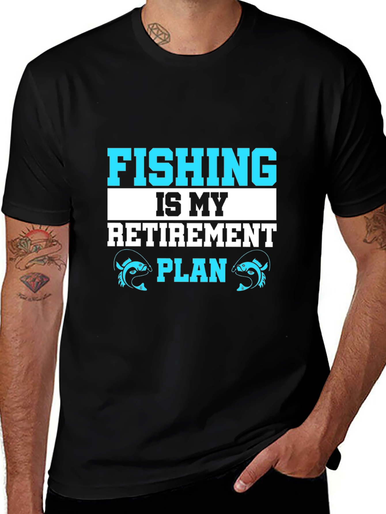 Fishing Retirement Plan Graphic Tee