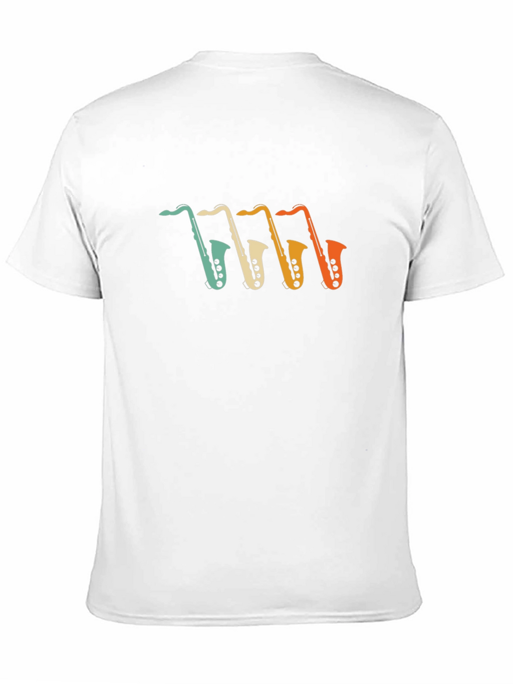 Saxophone Graphic Tee - Retro Music T-Shirt