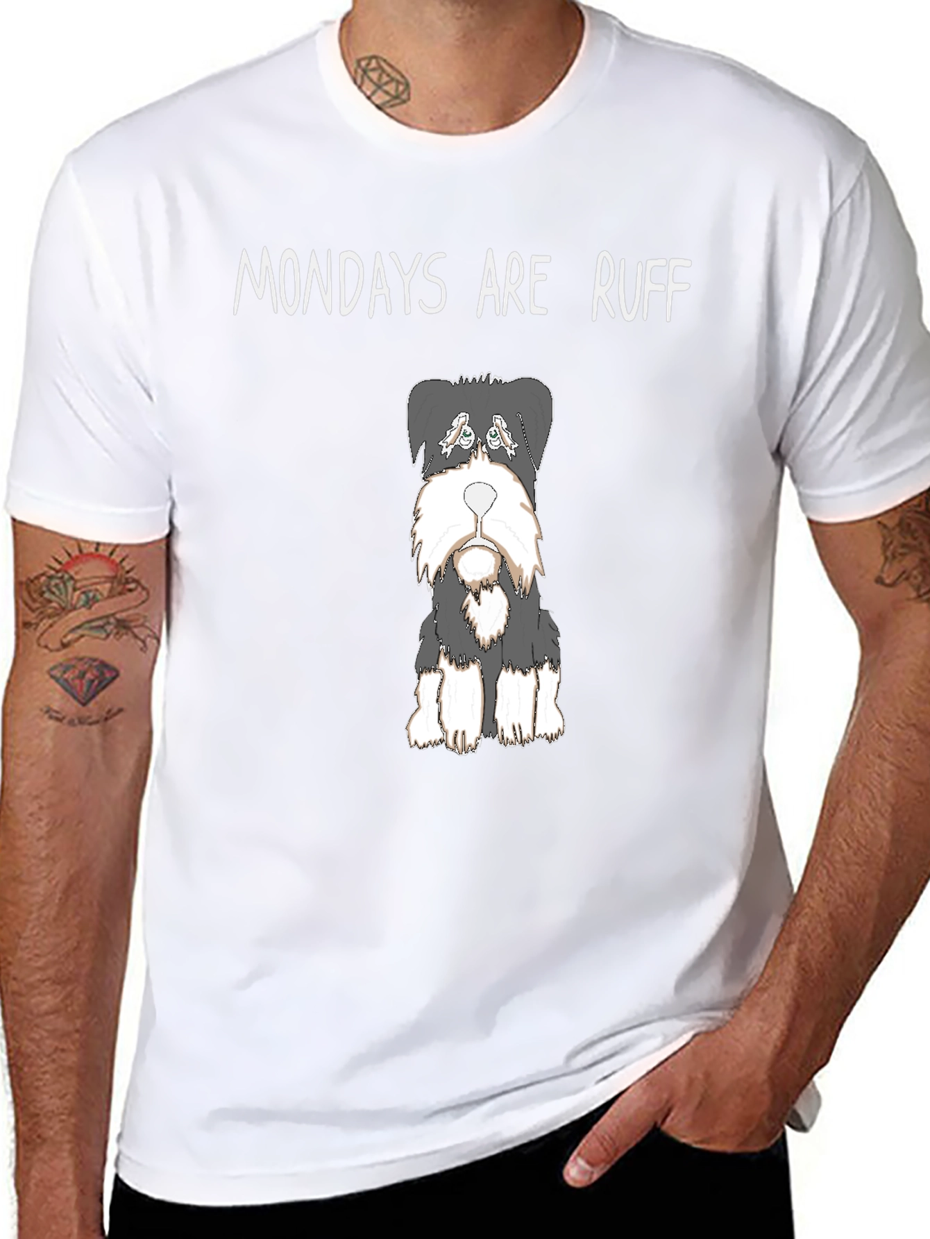 Mondays are Ruff Dog T-Shirt