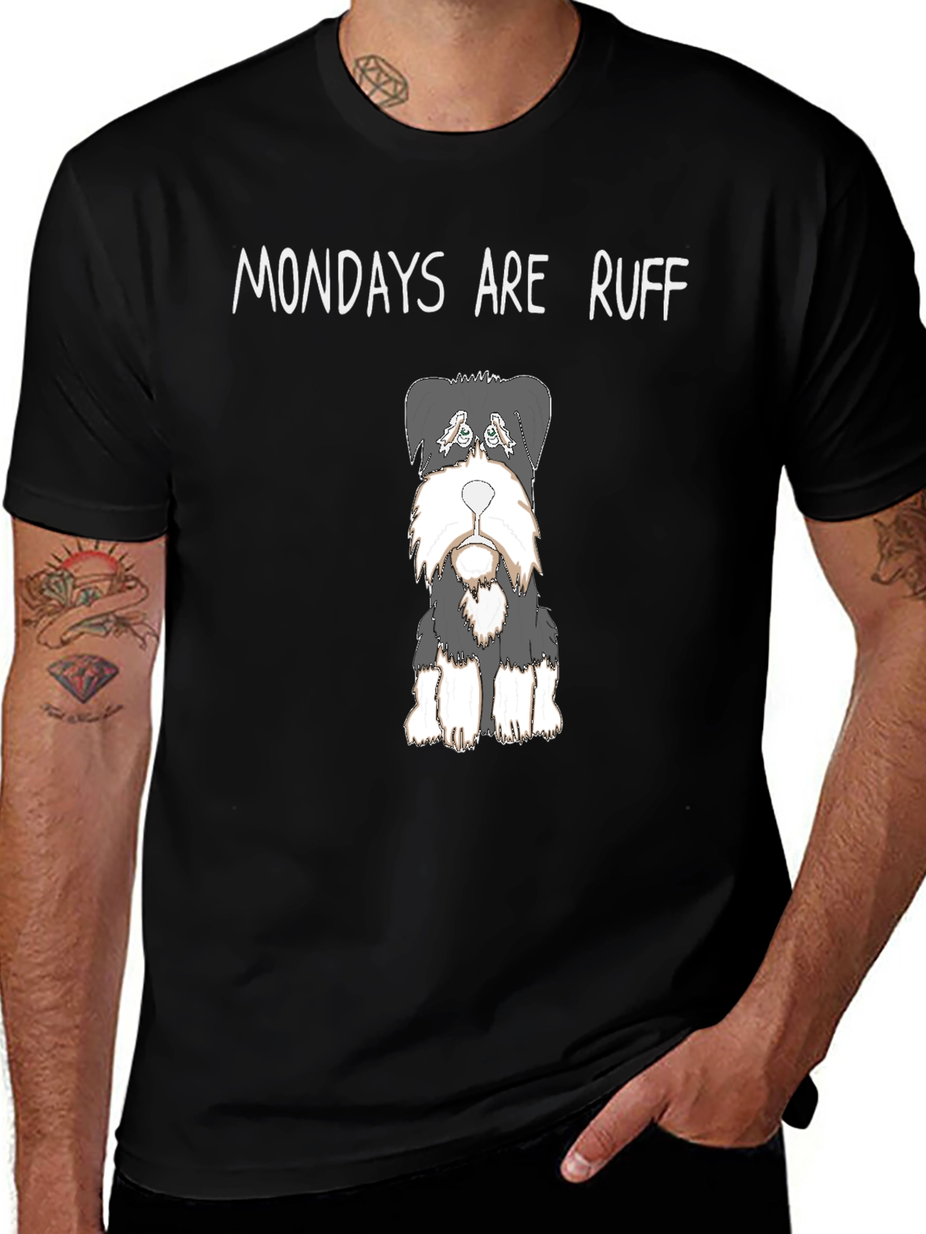 Mondays are Ruff Dog T-Shirt