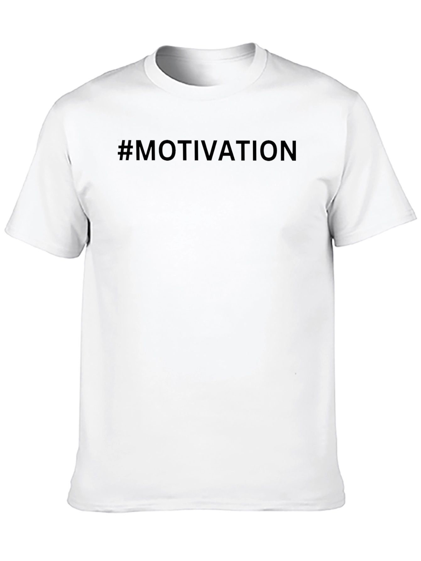 Motivation Graphic Tee - Soft Cotton Crew Neck