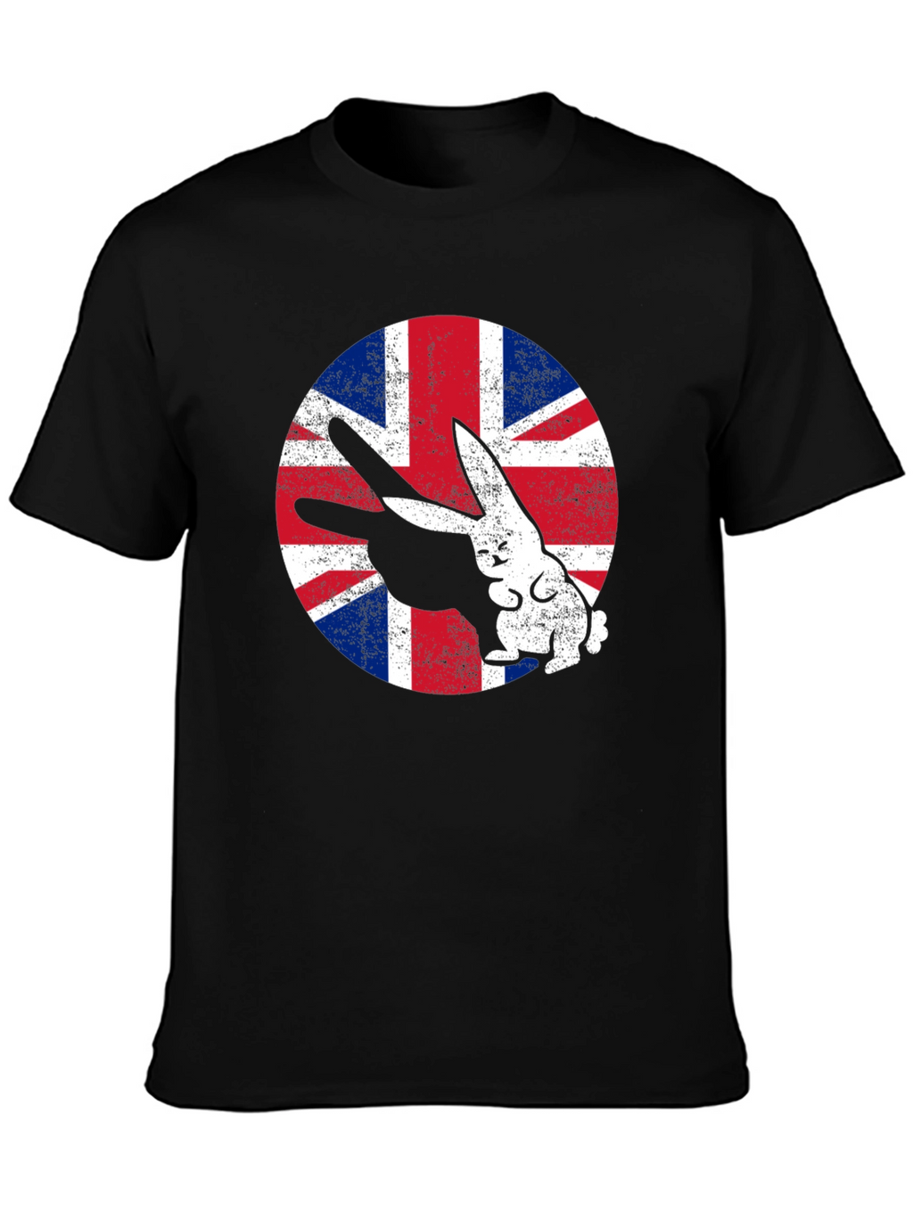 Union Jack Rabbit T-Shirt - British Pride