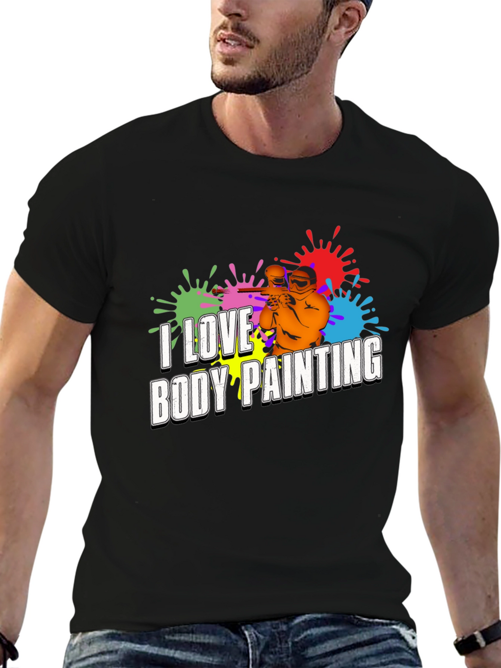 I Love Body Painting T-Shirt