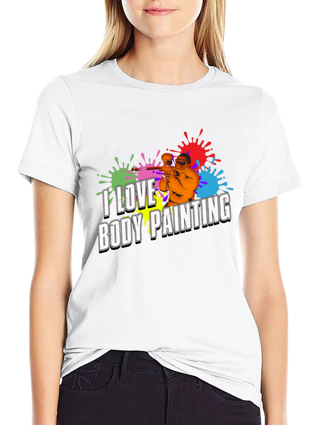 I Love Body Painting T-Shirt