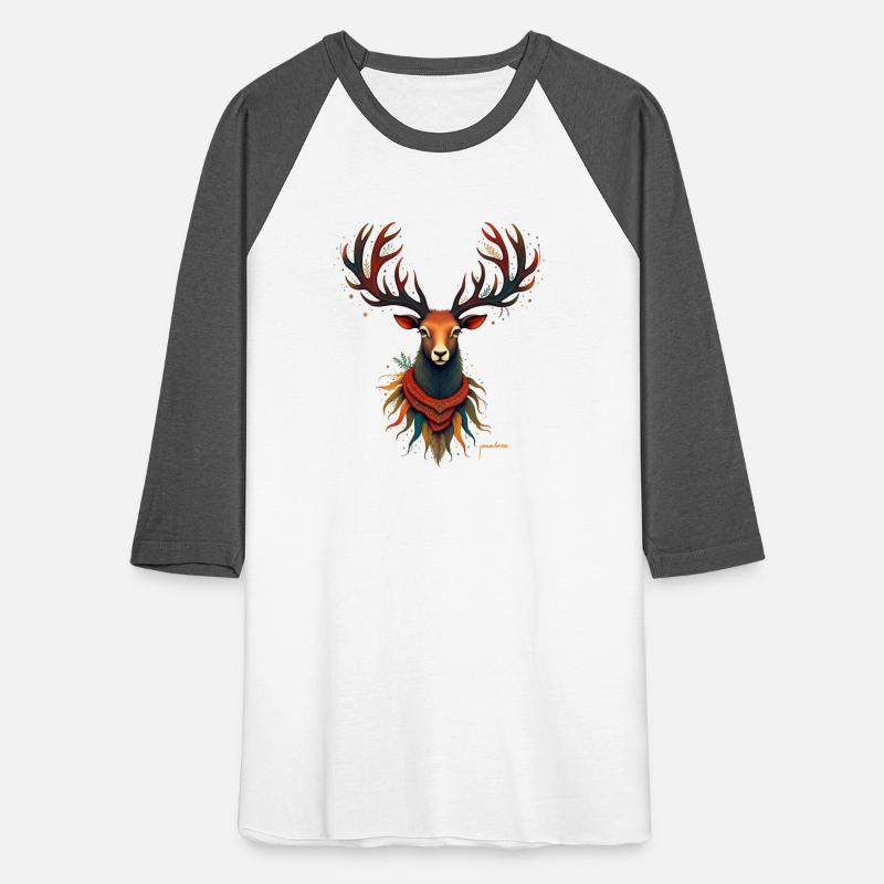 Abstract Artistic Reindeer–Contemporary Christmas