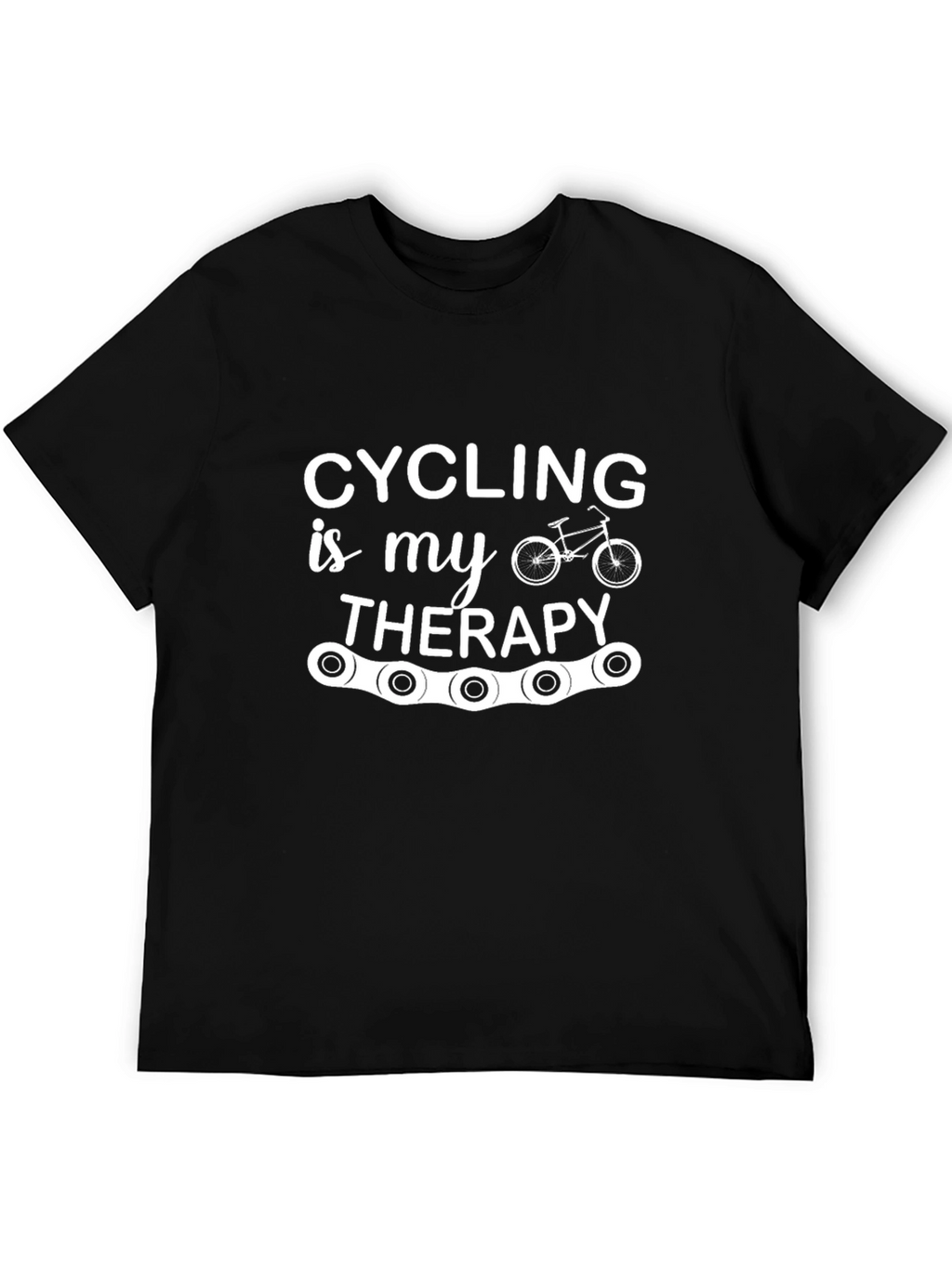 Cycling is My Therapy Graphic Tee