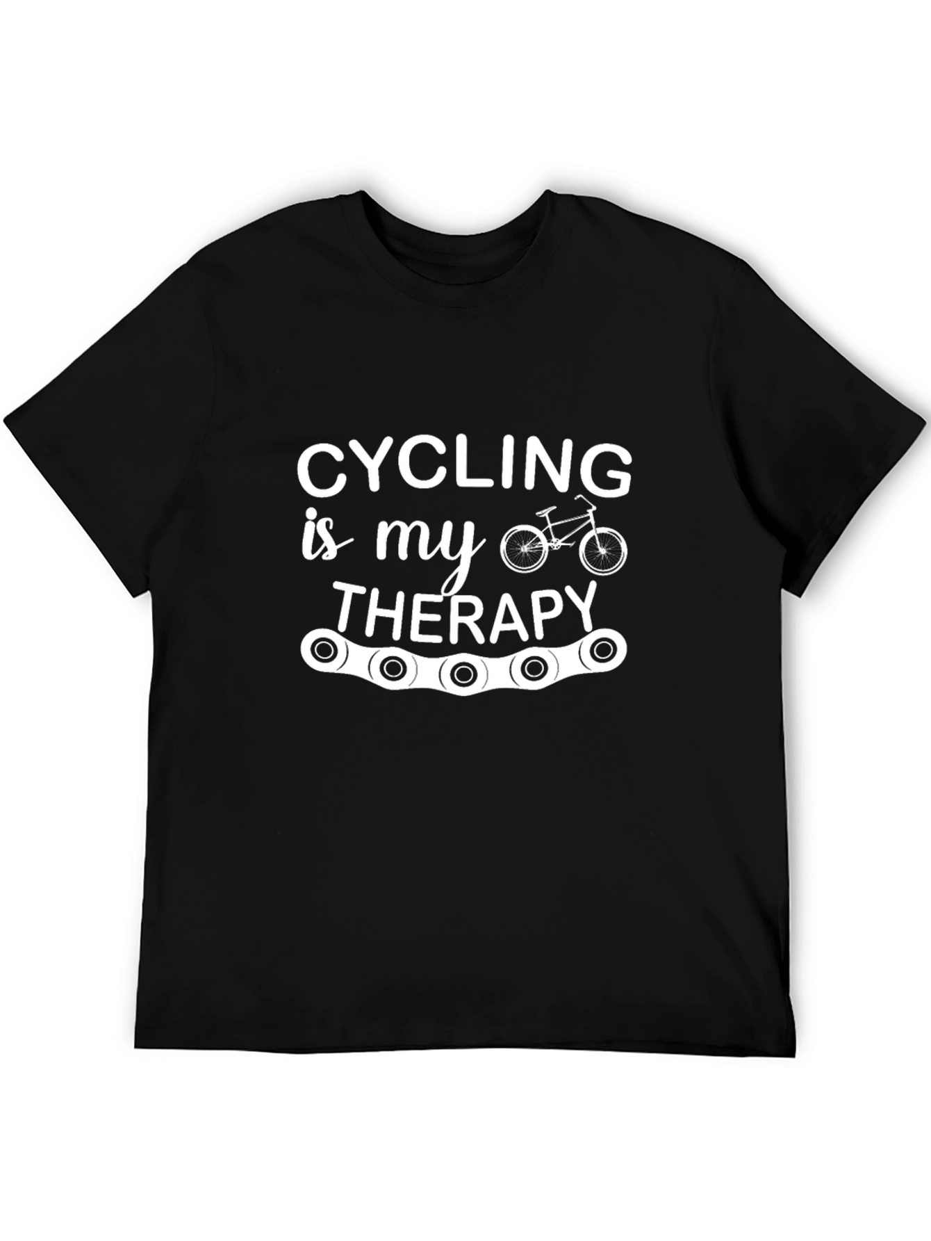 Cycling is My Therapy Graphic Tee