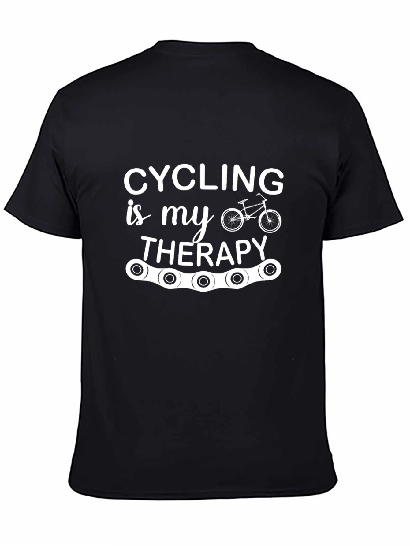 Cycling is My Therapy Graphic Tee