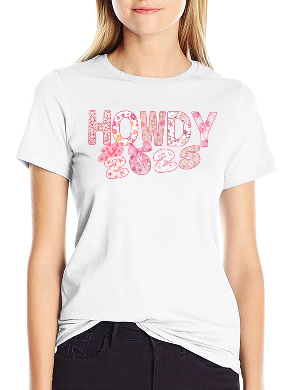 Howdy 2025 Floral T-Shirt