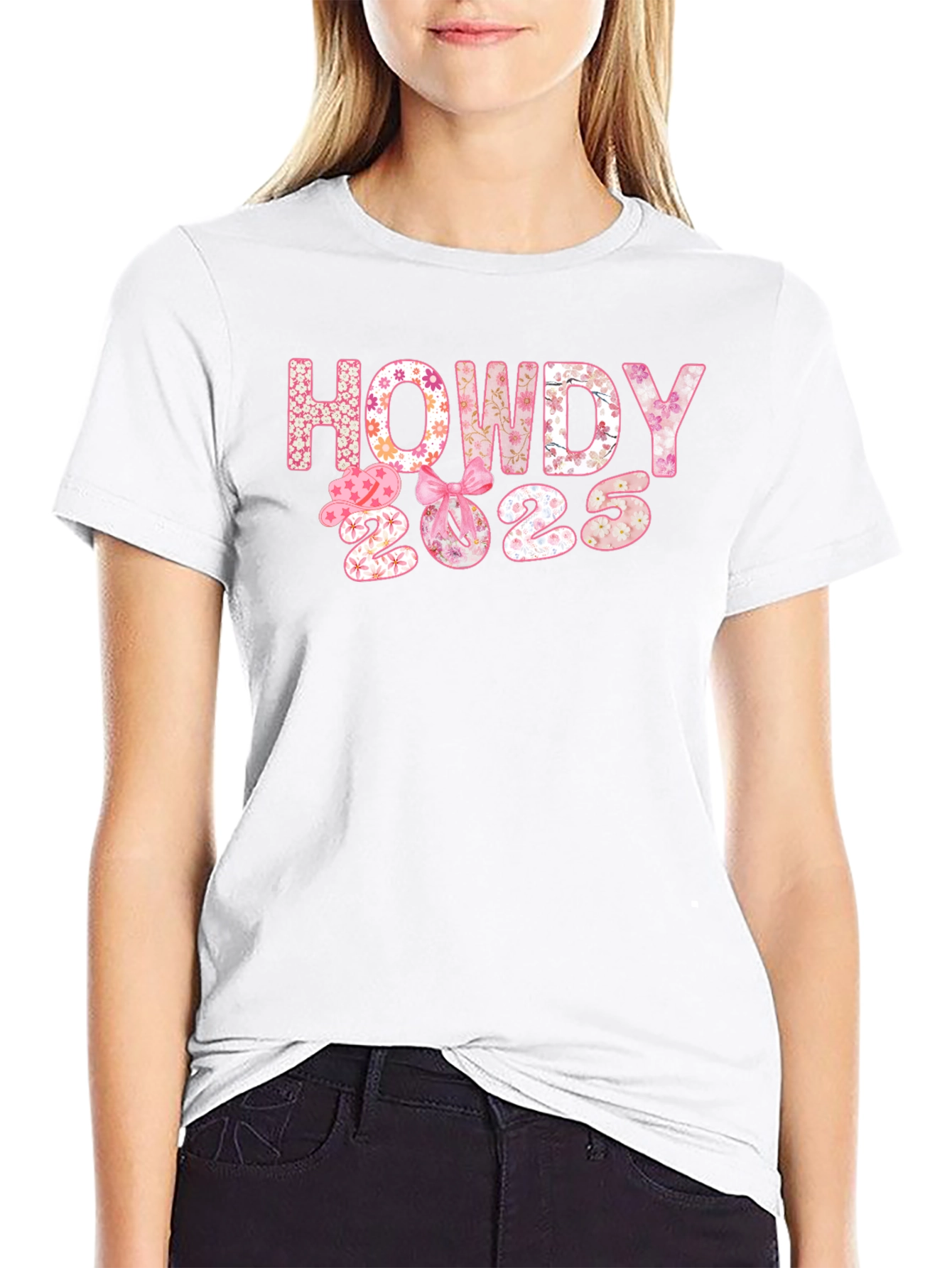 Howdy 2025 Floral T-Shirt