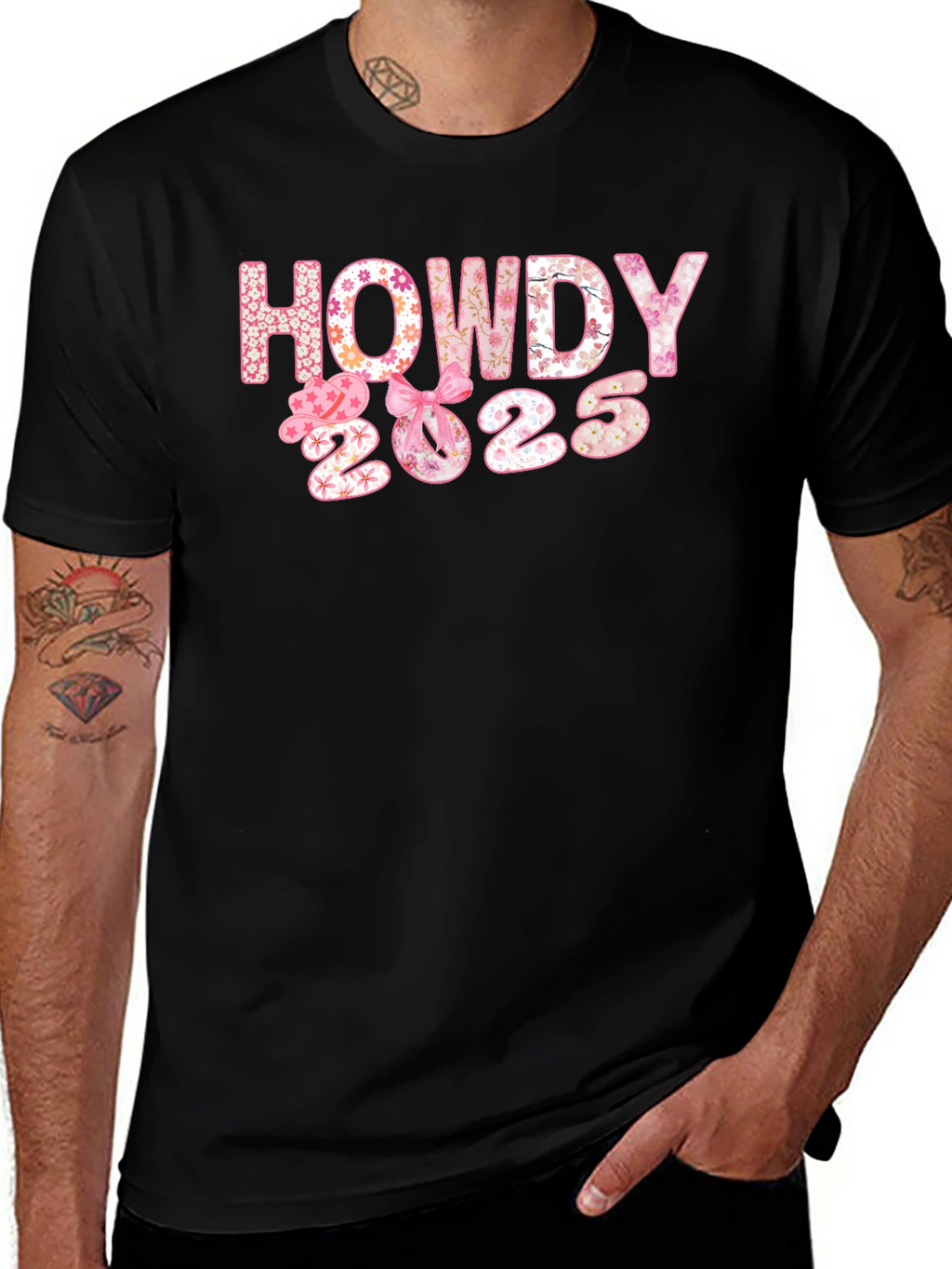 Howdy 2025 Floral T-Shirt