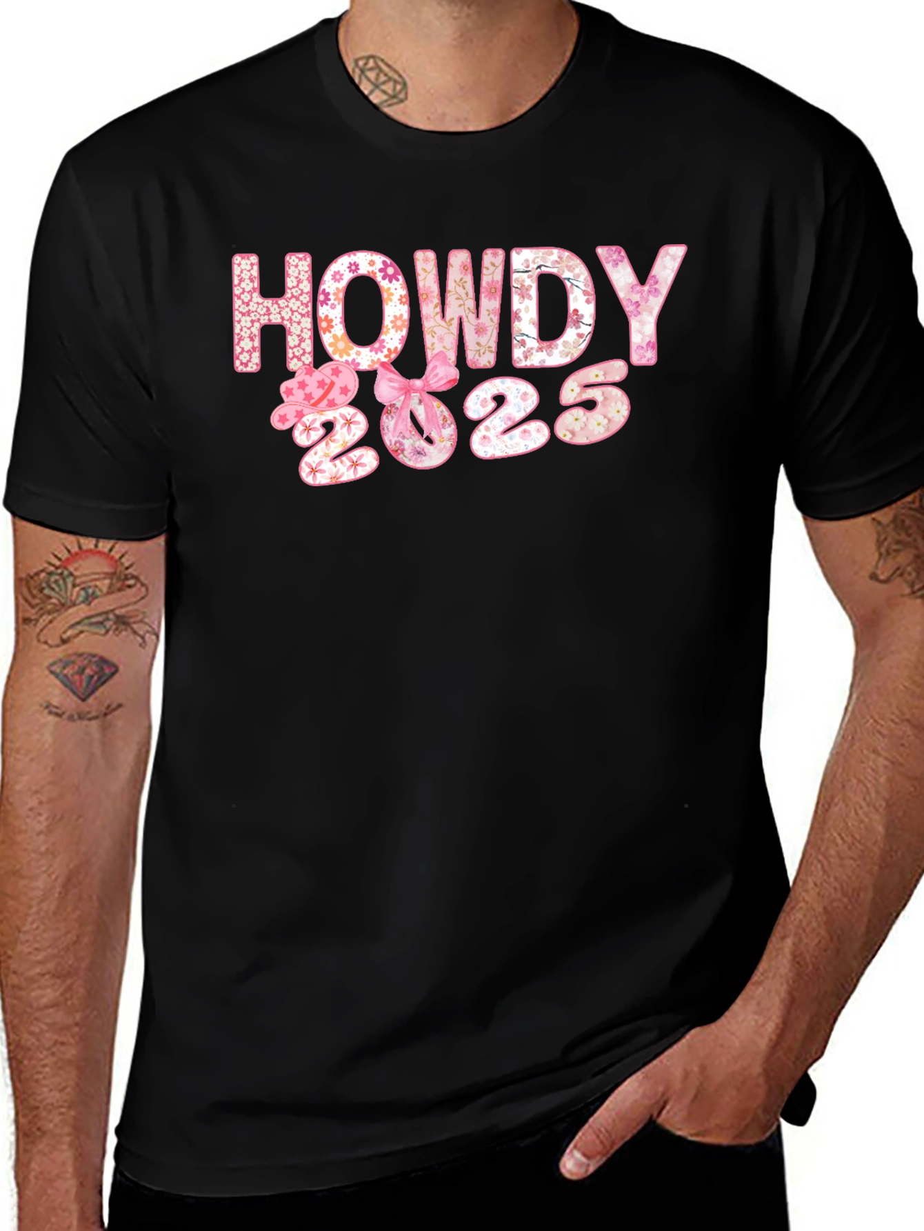 Howdy 2025 Floral T-Shirt
