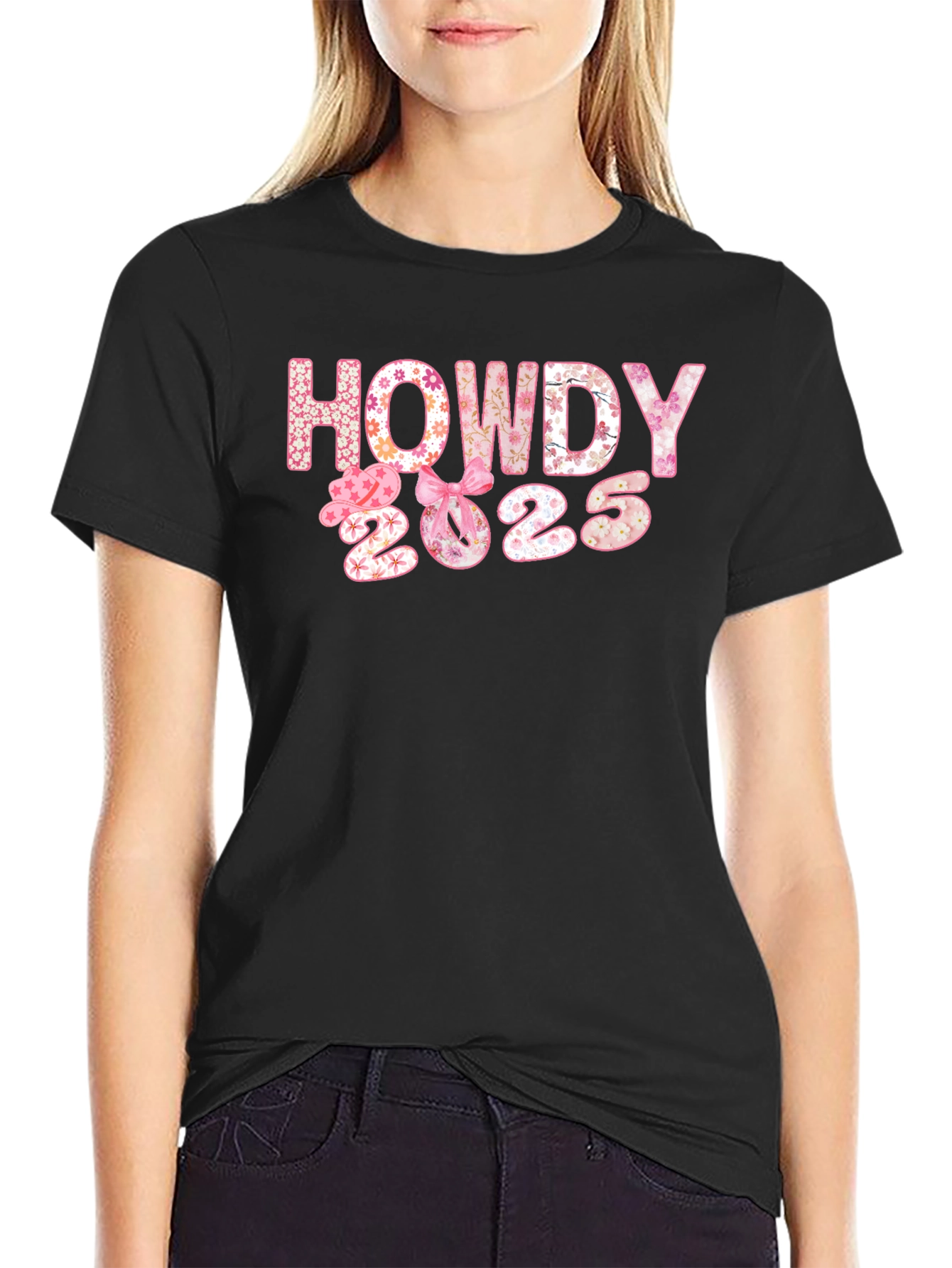 Howdy 2025 Floral T-Shirt