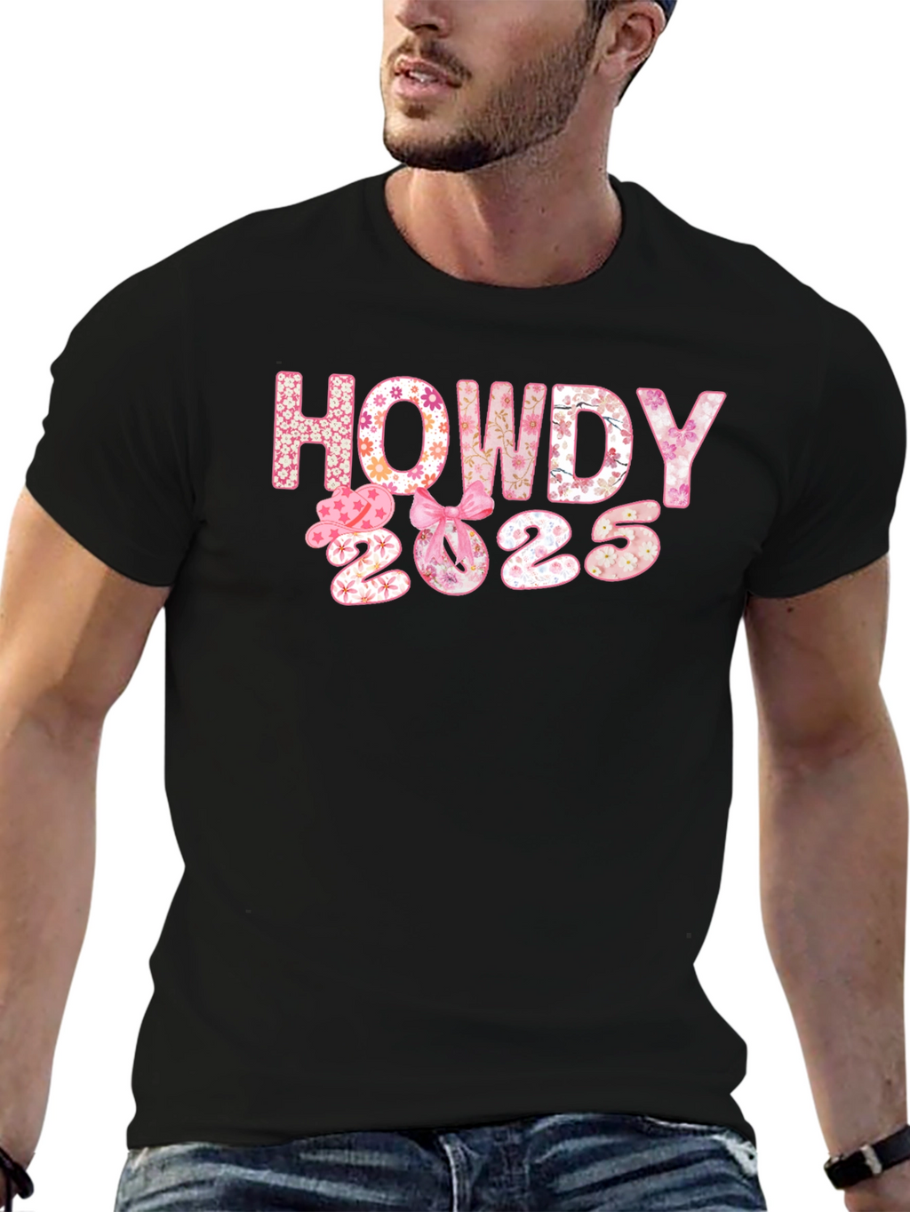 Howdy 2025 Floral T-Shirt