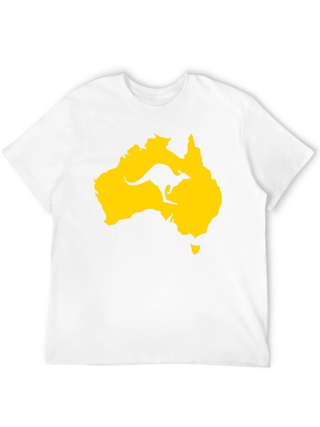 Australia Kangaroo T-Shirt - Black Graphic Tee