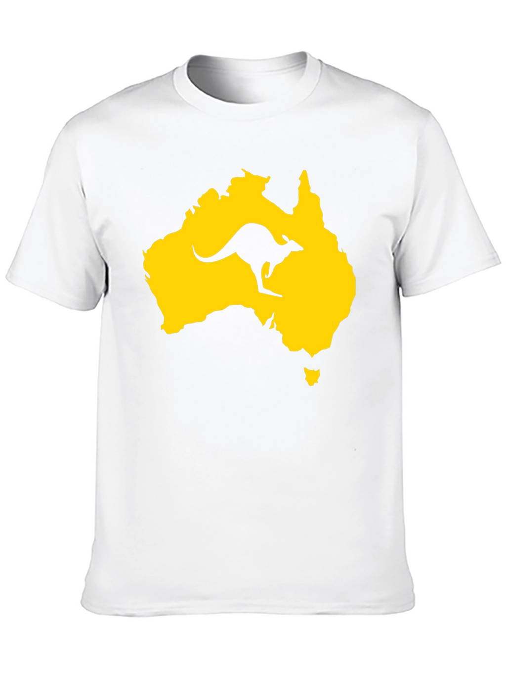 Australia Kangaroo T-Shirt - Black Graphic Tee