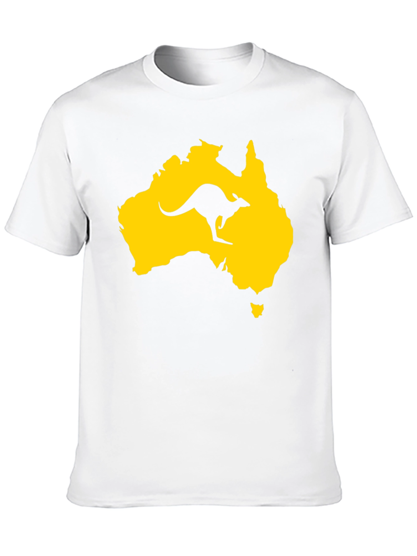 Australia Kangaroo T-Shirt - Black Graphic Tee