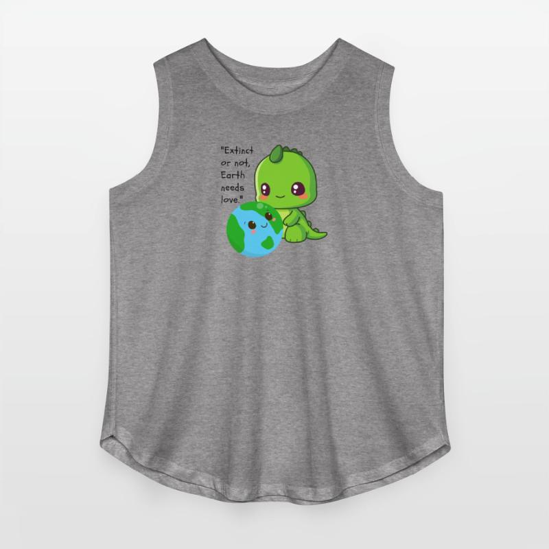 Adorable Earth-Inspired Dinosaur Design