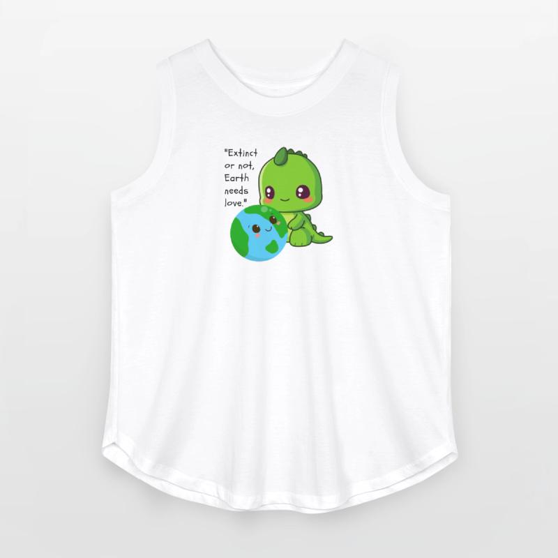 Adorable Earth-Inspired Dinosaur Design