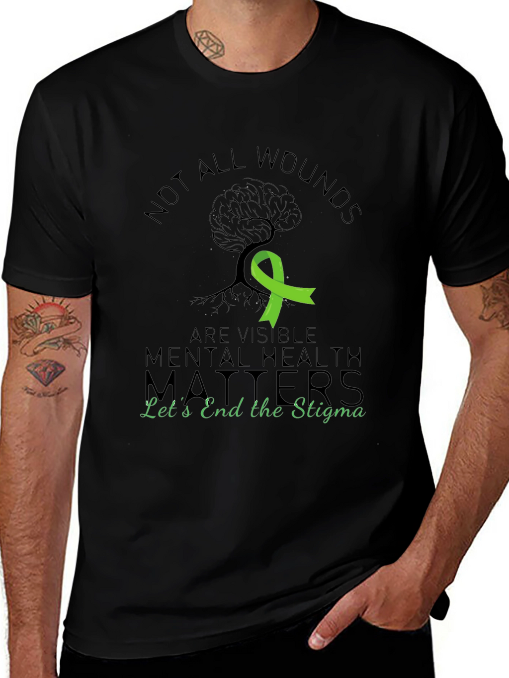 Mental Health Matters T-Shirt End the Stigma
