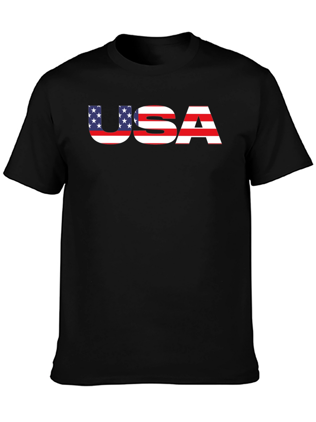 USA Flag Graphic T-Shirt