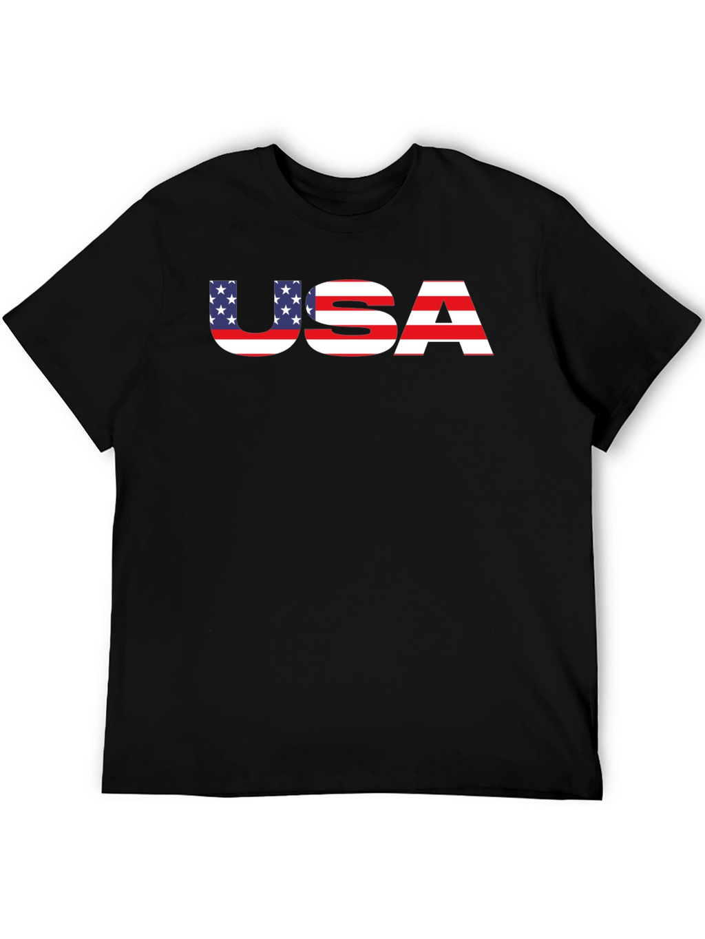 USA Flag Graphic T-Shirt