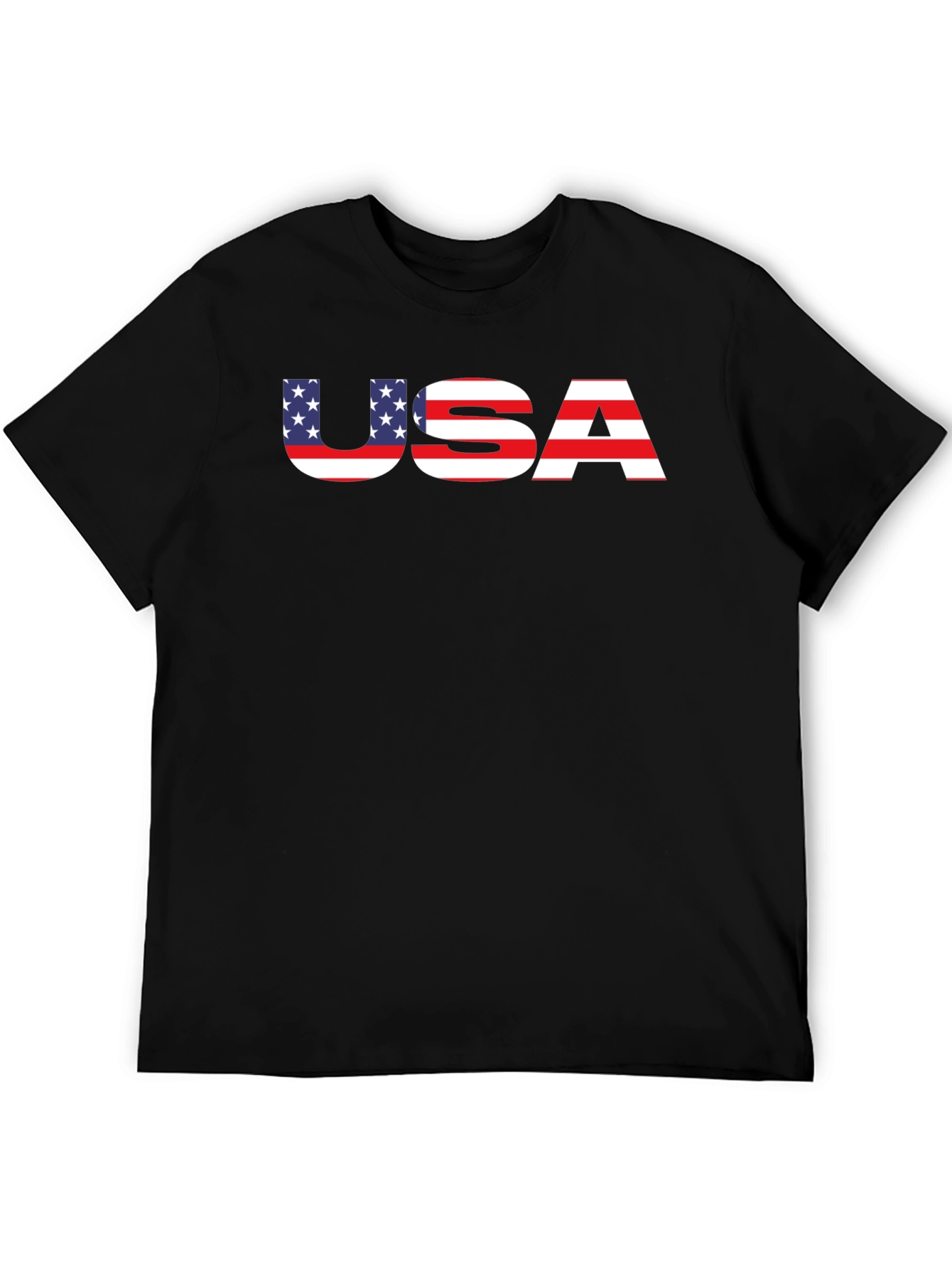 USA Flag Graphic T-Shirt