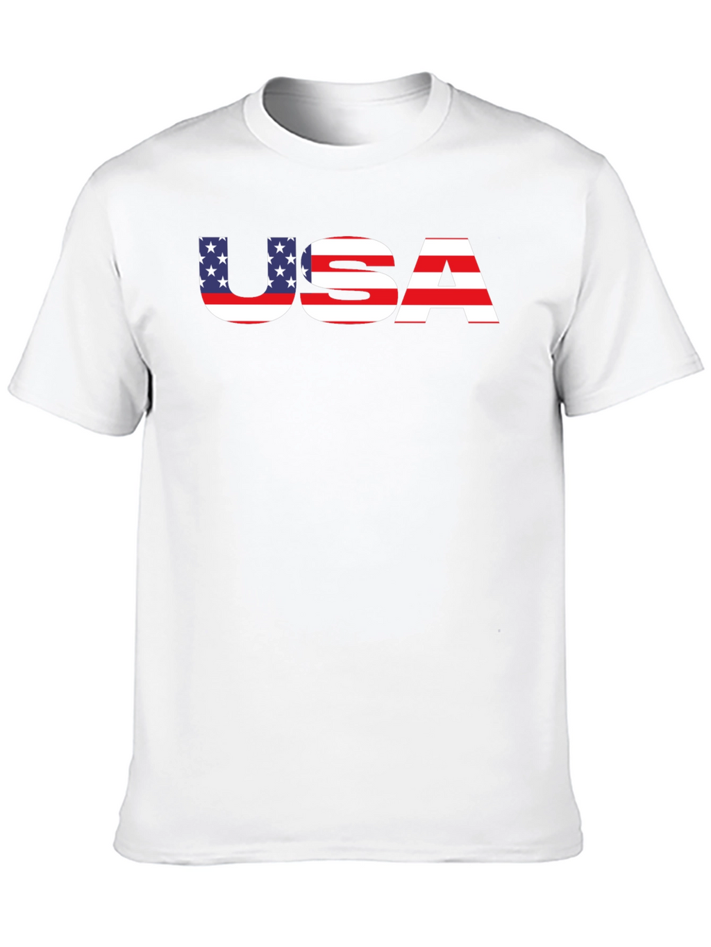 USA Flag Graphic T-Shirt