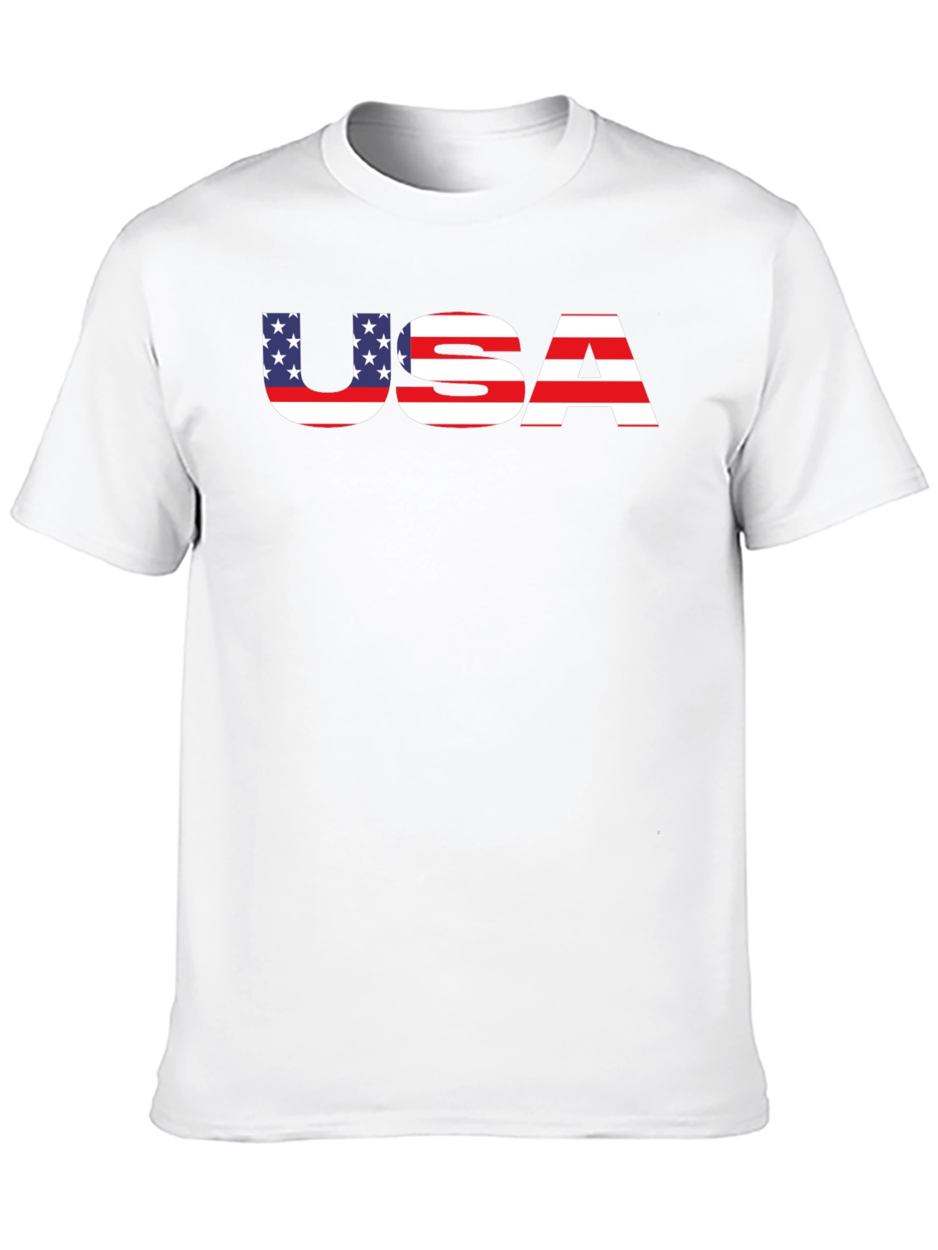 USA Flag Graphic T-Shirt