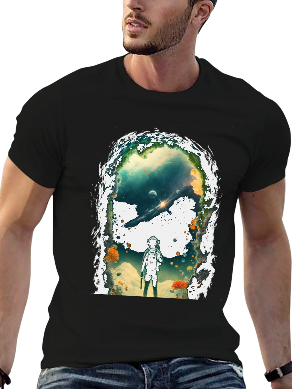 Astronaut Galaxy T-Shirt