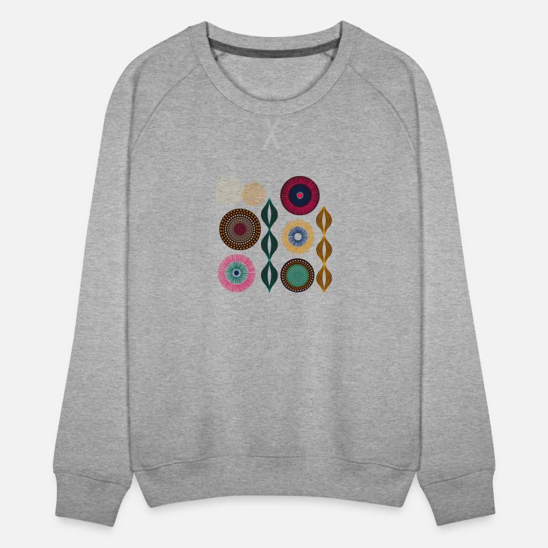 African Tribal Etnic Round Pattern