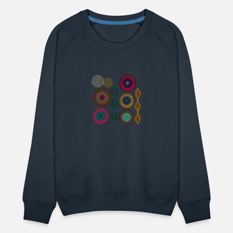 African Tribal Etnic Round Pattern