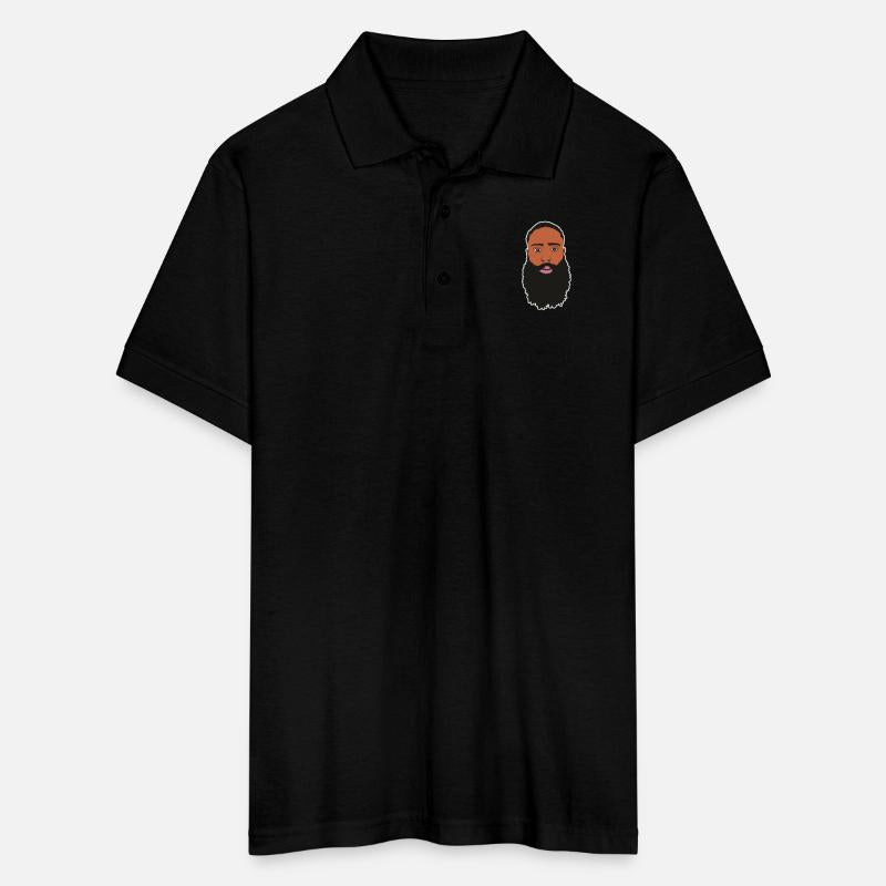 Afro Man with hipster beard