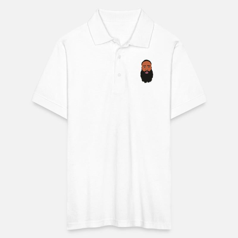 Afro Man with hipster beard