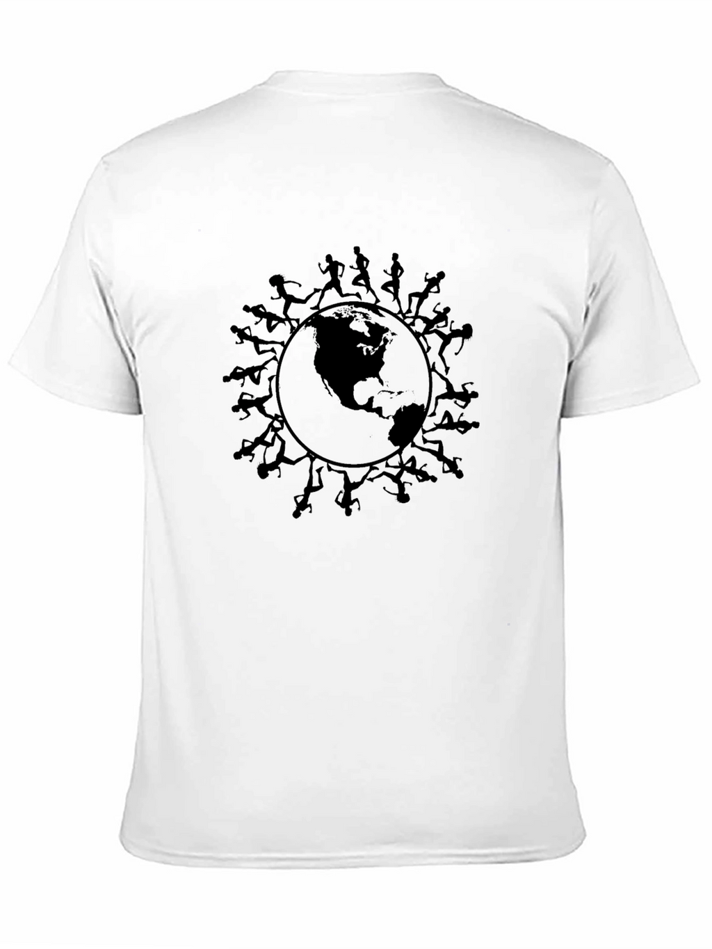 Global Runners Graphic T-Shirt - Black
