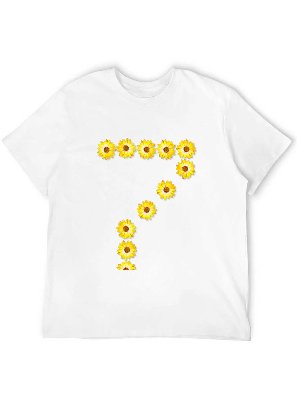 Sunflower Number 7 Black T-Shirt