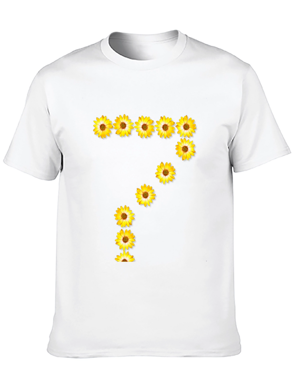 Sunflower Number 7 Black T-Shirt