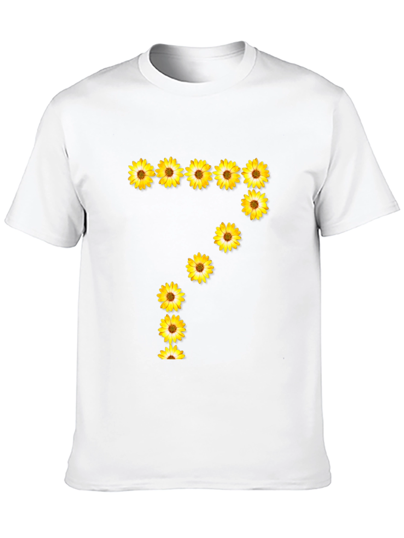 Sunflower Number 7 Black T-Shirt