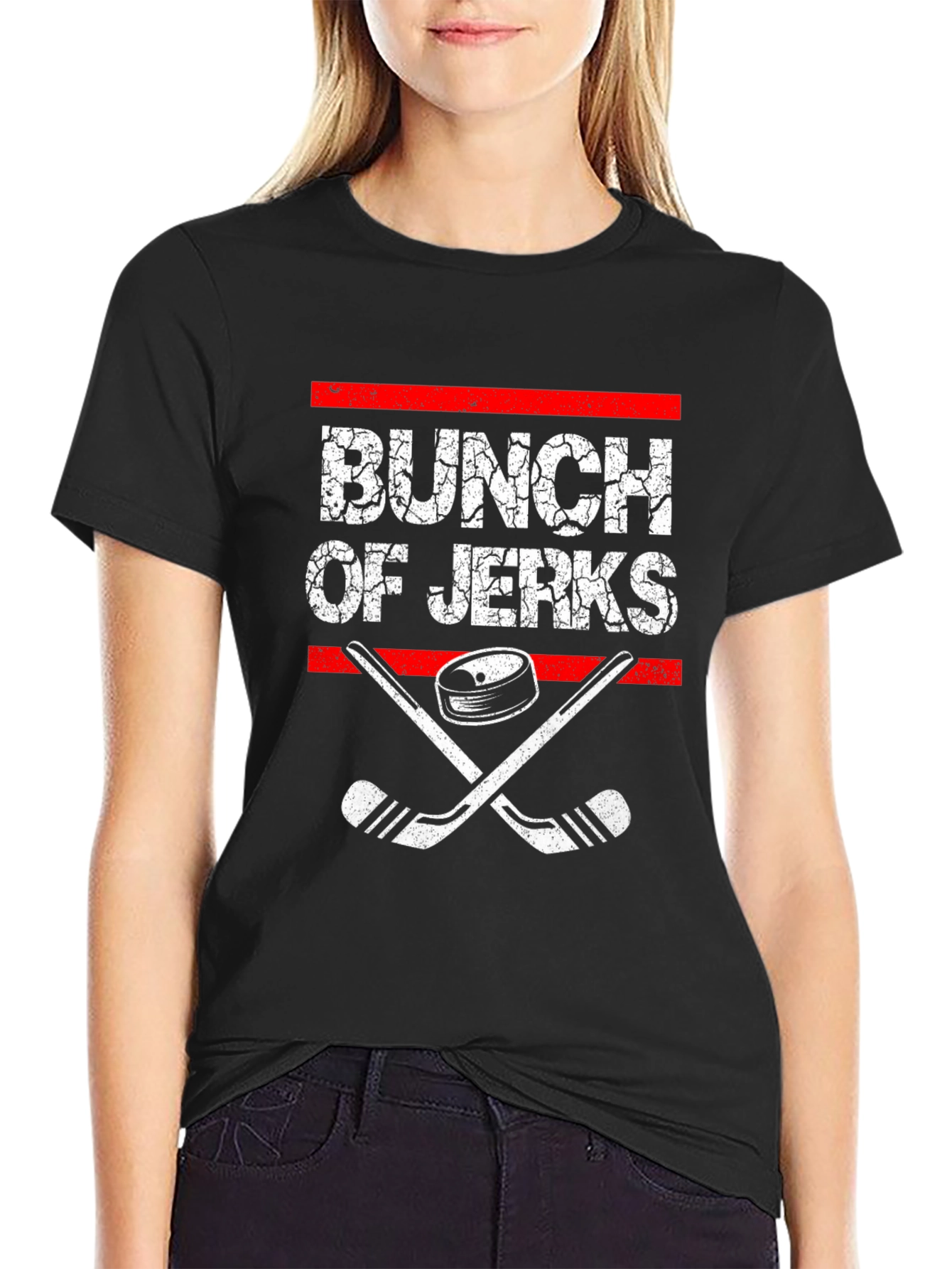 Bunch of Jerks Hockey Graphic Tee