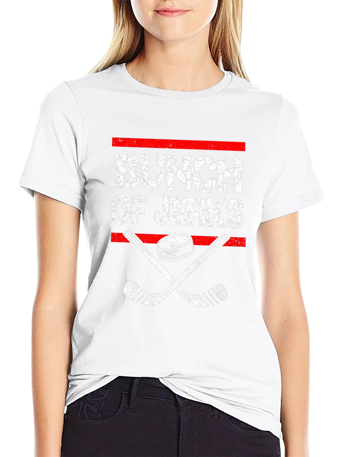 Bunch of Jerks Hockey Graphic Tee
