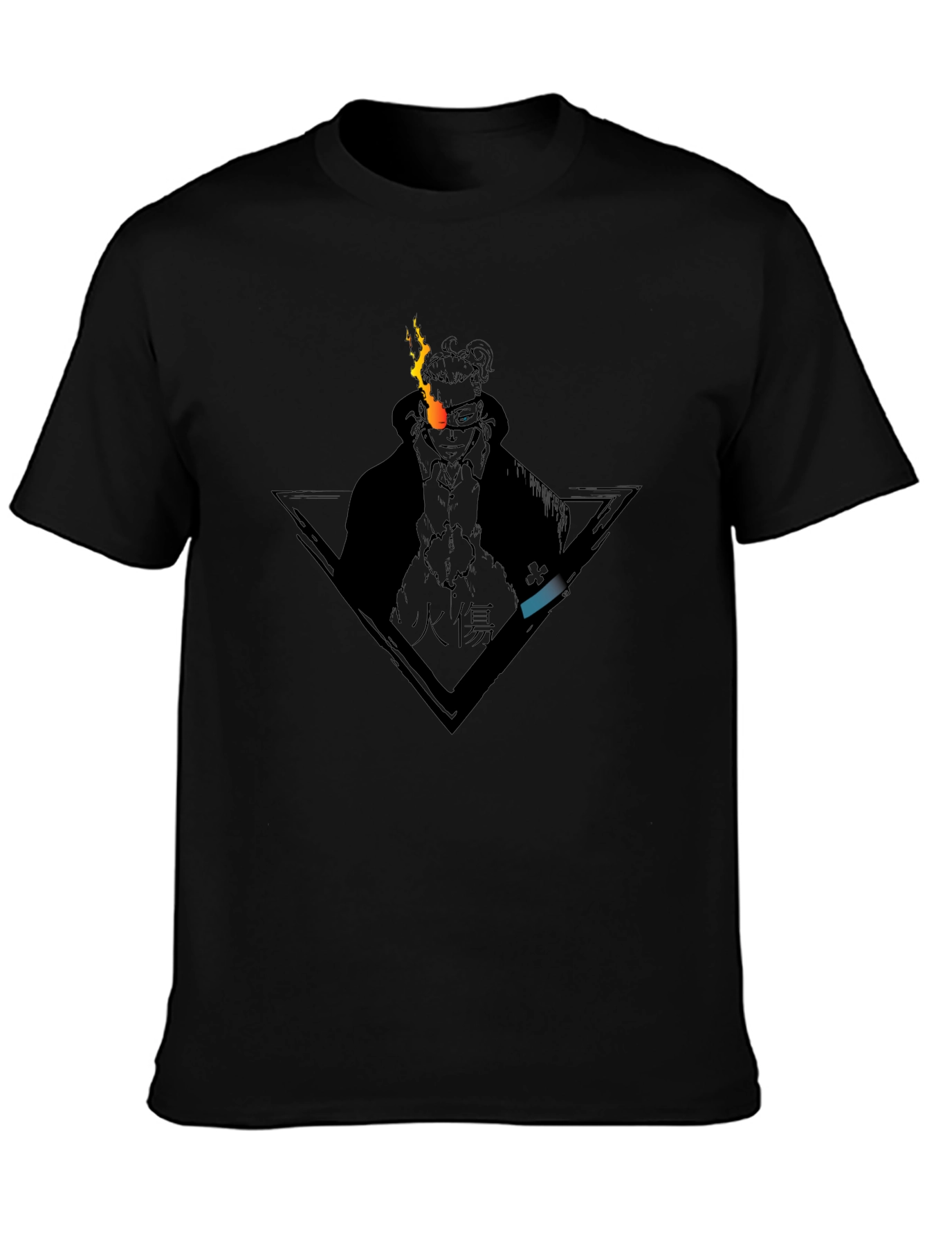 Anime Fire Force T-Shirt - Black Graphic Tee