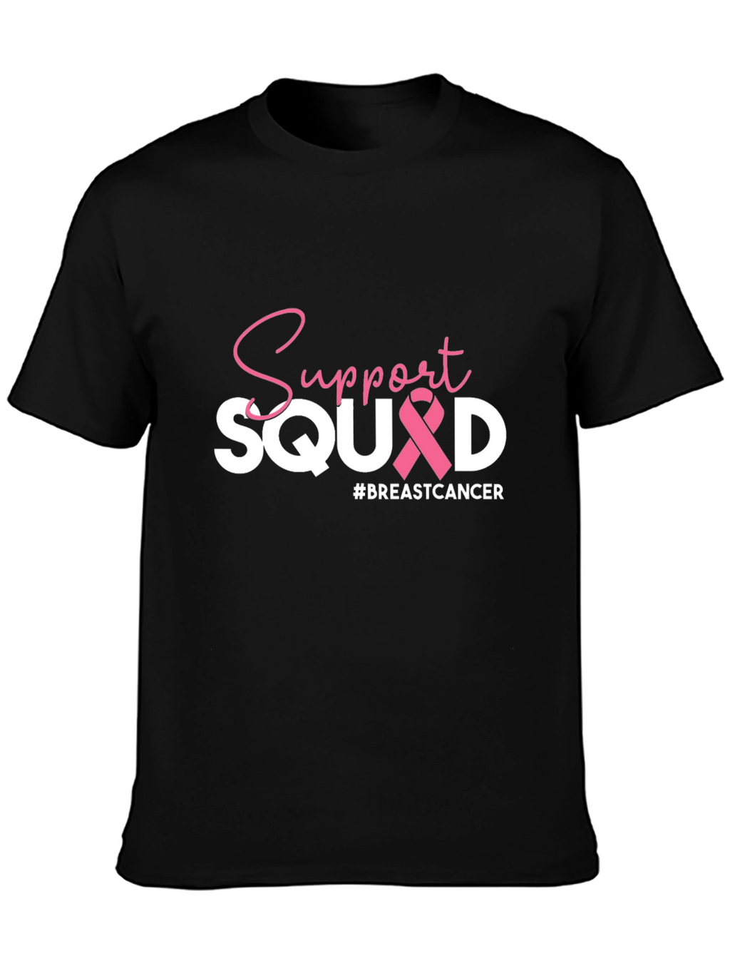Support Squad Breast Cancer Awareness T-Shirt