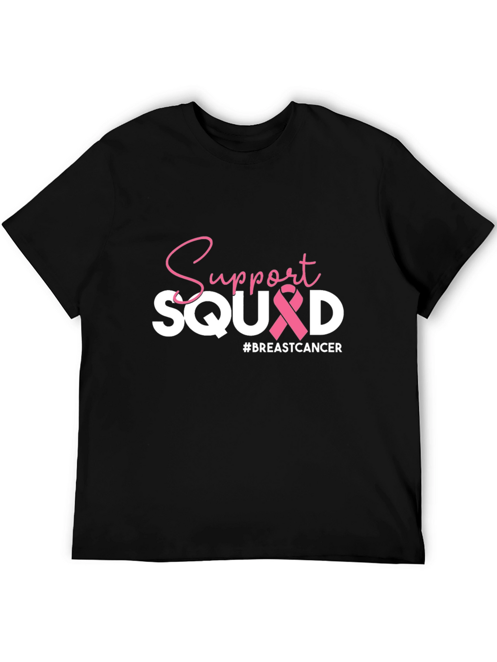 Support Squad Breast Cancer Awareness T-Shirt