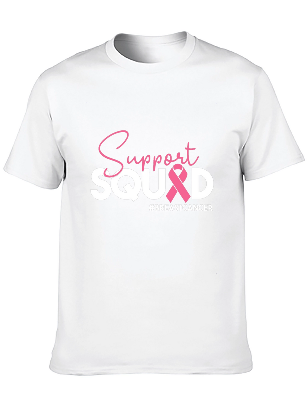 Support Squad Breast Cancer Awareness T-Shirt
